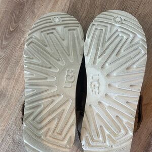 UGG Kids' Tan Boots with White Soles